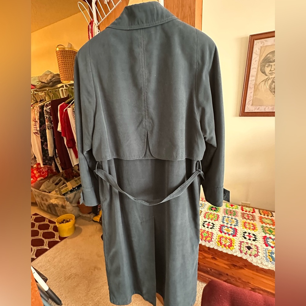 Suede super soft long coat.